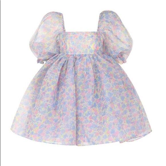 NWT Selkie The Puff Mini Dress Bon Bon 4X - Picture 7 of 14